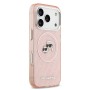 Funda Karl Lagerfeld iPhone 17 Pro Max Rosa Glitter | MagSafe