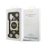 Funda Guess iPhone 17 Negro MagSafe | Peony 4G Pattern