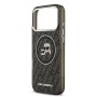 Funda Karl Lagerfeld iPhone 17 Pro Max Negra Glitter | MagSafe