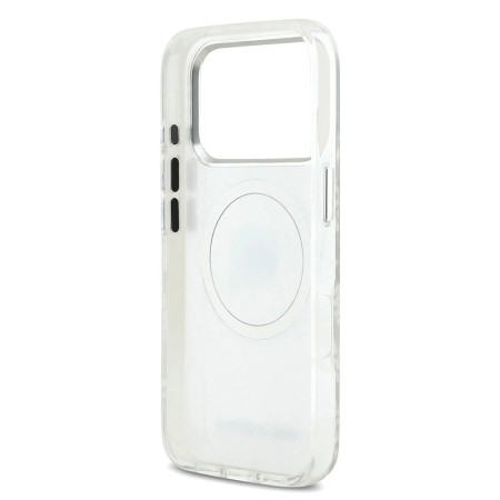 Funda Karl Lagerfeld iPhone 17 Pro Max Gris | MagSafe y Karl Head