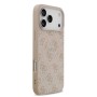 Funda Guess iPhone 17 Pro Max Rosa MagSafe | Piel Sintética 4G Classic