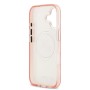 Funda Karl Lagerfeld iPhone 17 Rosa Glitter | MagSafe K&C