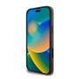 Funda Guess iPhone 16 Pro Max Marrón MagSafe | Piel Sintética 4G Classic