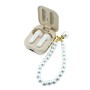 Auriculares Guess TWS Beige | Bluetooth 5.4 y Correa de Perlas