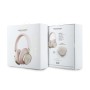 Auriculares Bluetooth Guess con Cancelación de Ruido (ENC) – Piel Sintética con Estuche y Logo 4G – Rosa Pastel