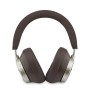 Auriculares Bluetooth Guess con Cancelación de Ruido (ENC) – Piel Sintética con Estuche y Logo 4G – Marrón