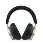 Auriculares Bluetooth Guess con Cancelación de Ruido (ENC) – Piel Sintética con Estuche y Logo 4G – Negro