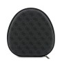Auriculares Bluetooth Guess con Cancelación de Ruido (ENC) – Piel Sintética con Estuche y Logo 4G – Negro