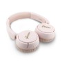 Auriculares Guess Bluetooth Rosa | Metal Logo Script | 30h Batería