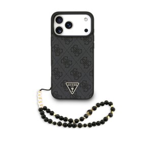 Funda Guess iPhone 17 Pro Negro MagSafe | 4G Triangle Logo