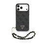 Funda Guess iPhone 17 Pro Negro MagSafe | 4G Triangle Logo