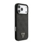 Funda Guess iPhone 17 Pro Max Negro MagSafe | 4G Triangle Logo