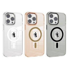 Funda para iPhone 13 Pro Max transparente Antiamarilleo
