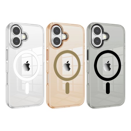 Funda para iPhone 17 transparente Antiamarilleo