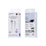 Cable de datos USB-A a USB-C 3A 2 m | TPE OD4.0 blanco | Mayorista de accesorios móviles en España