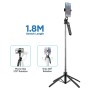 Palo Selfie Trípode 1.8M Wephone WC37 | Control Bluetooth y Acero