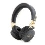Auriculares Guess Bluetooth Gris Oscuro 4G | Diseño Circular y Lujoso