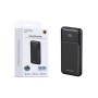 Power Bank Wephone10000mAh – Super Fast Charging 22.5W Pantalla Digital y Doble Cable Integrado (IPX / Tipo-C) color Negro