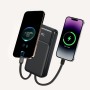 Power Bank 20000mAh Wephone WF08 | 22.5W Fast Charge Cables Duales