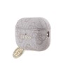 Funda Guess AirPods Pro / Pro 2 Rosa | 4G Logo y Colgante Strass