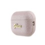 Funda Guess AirPods Pro / Pro 2 Rosa | Metallic Script Heart Charm