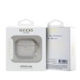 Funda Guess AirPods 4 Dorado | Metallic Script Heart Charm