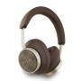 Auriculares Bluetooth Guess Over-Ear Colección 4G Classic Logo en Piel Sintética Marrón