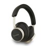 Auriculares Bluetooth Guess Over-Ear Colección 4G Classic Logo en Piel Sintética Negro