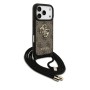 Funda Guess Crossbody iPhone 17 Pro Marrón | 4G Big Logo con Cordón