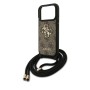 Funda Guess Crossbody iPhone 17 Pro Marrón | 4G Big Logo con Cordón