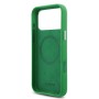 Funda Lacoste iPhone 17 Pro Max Verde Estragón | MagSafe y Petit Piqué
