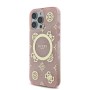 Funda Guess iPhone 16 Pro Max Rosa MagSafe | Peony 4G Pattern