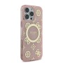 Funda Guess iPhone 16 Pro Max Rosa MagSafe | Peony 4G Pattern