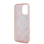 Funda Guess iPhone 16 Pro Max Rosa MagSafe | Peony 4G Pattern