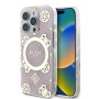 Funda Guess iPhone 16 Pro Rosa MagSafe | Peony 4G Pattern