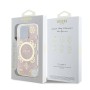 Funda Guess iPhone 16 Pro Rosa MagSafe | Peony 4G Pattern