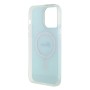 Funda Guess iPhone 15 Pro Max Turquesa MagSafe | Iridescent Case