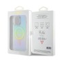 Funda Guess iPhone 15 Pro Max Turquesa MagSafe | Iridescent Case