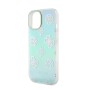 Funda Guess iPhone 15 Turquesa Glitter | Iridiscente con Colgante