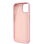 Funda Guess iPhone 14/13 Rosa Croco | Botones Metálicos