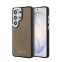 Funda Guess Galaxy S26 Ultra Marrón MagSafe | Logo 4G Perforado