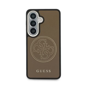 Funda Guess para Samsung Galaxy S26 – Perforated Logo con MagSafe – Marrón