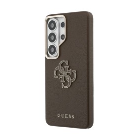 Funda Guess Galaxy S26 Ultra Marrón | Textura Granulada y Logo 4G
