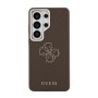 Funda Guess para Samsung Galaxy S26 Ultra – Colección Grained con Logotipo Big 4G – Marrón