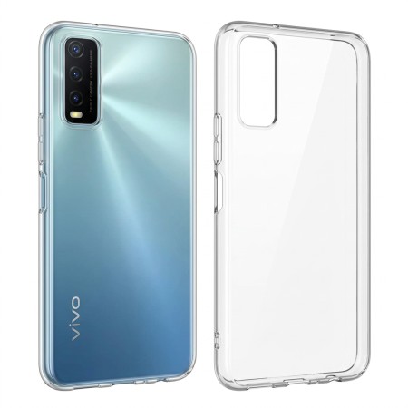 VIVO Y20s / T11s Funda de Gel TPU Transparente 1.5mm ALTA CALIDAD