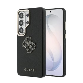 Funda Guess Galaxy S26 Ultra Negro | Textura Granulada y Logo 4G