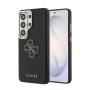 Funda Guess Galaxy S26 Ultra Negro | Textura Granulada y Logo 4G