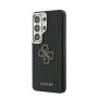 Funda Guess Galaxy S26 Ultra Negro | Textura Granulada y Logo 4G