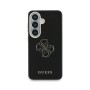 Funda Guess para Samsung Galaxy S26 – Colección Grained con Logotipo Big 4G – Negro