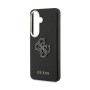 Funda Guess Galaxy S26 Negro | Textura Granulada y Logo 4G